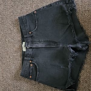 Abercrombie and Fitch shorts.